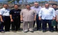 Morsi Kunjungi Korban Tsunami Aceh