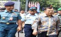 Disambut Panglima TNI Dan Danseskoal
