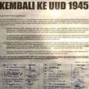 Beredar Kembali Dokumen Desakan Gus Dur Dan Tokoh Nasional Untuk Kembali Ke UUD 1945
