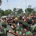 Aksi Solidaritas Papua Di Depan Mabes TNI AD Sempat Tegang