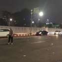 Massa Bubar, Arus Lalu Lintas Depan DPR Kembali Dibuka