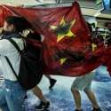 Anarkis, Unjuk Rasa Hong Kong Diwarnai Injak Bendera China