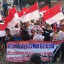 Gedung KPK Kembali Digeruduk Pendemo, Tetap Dukung Jokowi Untuk Revisi UU KPK