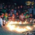 Kecewa Stadion Dibongkar, Suporter Persikaba Gelar Aksi 1.000 Lilin