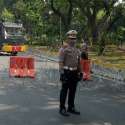 Antisipasi Pergerakan Massa, Polisi Tetap Berjaga Di Sekitar Istana