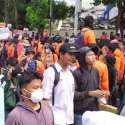 Lagi, Ribuan Mahasiswa UIN Jakarta Kembali Geruduk Gedung DPR