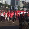 Jokowi Resmi Jadi Presiden, Begini Kemeriahan Relawan Jokowi Di Patung Kuda