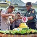 Ratusan Anggota Polres Lumajang Geruduk Makodim 0821