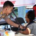 Ciptakan Kondusifitas Jelang Pelantikan Presiden, Polda Papua Barat Gelar Bakti Kesehatan