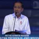 Di Kongres Nasdem, Jokowi: Saya Cemburu Surya Paloh Berpelukan Dengan Sohibul Iman