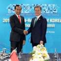 Bertemu Presiden Korsel, Jokowi Panggil Moon 
