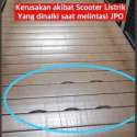 Skuter Dilarang Melintas JPO, Gunakan Jalur Sepeda