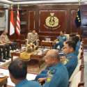 Perkuat Sinergitas, Kapolri Kunjungi KSAL Dan Kasum TNI