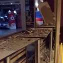 Diguncang Gempa, Kaca Pecah Dan Plafon Ambrol di Manado Town Square