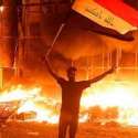 Unjuk Rasa, Rakyat Irak Bakar Konsulat Iran Di Karbala