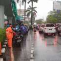 Kondisi Depan Plaza Senayan Aman Dari Genangan