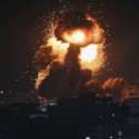 Balas Roket Hamas, Jet Tempur Dan Helikopter Israel Serang Jalur Gaza