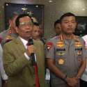 Datangi Mabes Polri, Ini Yang Dibahas Mahfud Dengan Kapolri Idham Azis