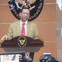 Mahfud Bahas Nataru Saat Bertemu Kapolri, Bukan Kasus Novel
