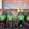 Lempar Bola Pertama, Prabowo Buka Pertandingan Tenis Untuk Penyandang Disabilitas