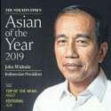 Raih Asian Of The Year 2019 Dari Straits Times, Ini Kata Jokowi