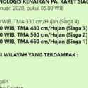 BMKG: Hujan Lebat Di Jabodetabek Berlangsung Hingga Pukul 7.30 WIB