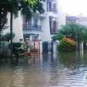 Perumahan Elit Kelapa Gading Masih Tergenang Banjir