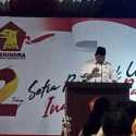Syukuran Partai Gerindra Penuh Kesederhanaan, Prabowo: Ini Kesempatan Menilai Loyalitas