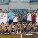 Meriahkan HUT TNI AU, Lanud Soewondo Gelar Turnamen Basket Antar Pelajar