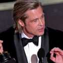 Brad Pitt Sindir Pemakzulan Trump Dalam Pidato Kemenangan Oscar 2020