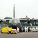 Angkut Alkes Dari China, Hercules TNI Mendarat Di Halim
