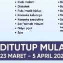 Cegah Penyebaran Covid-19, Tempat Hiburan Malam Di Jakarta Ditutup 2 Pekan