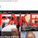 Berita Paus Fransiskus Terkena Corona Hoax! Ini Penjelasan Eks Agen CIA