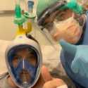 Respirator Kurang, Para Dokter Di Eropa Gunakan Masker Snorkeling Untuk Pasien Corona