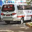 Ambulance Dinkes Kota Depok Tiba Di RSPI Sulianti Saroso, Antar Pasien Terjangkit Corona?