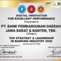 Bank BJB Raih Penghargaan Di Ajang TOP Digital Innovation Award 2020