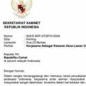 Kontroversi Surat Stafsus, BPK: Harus Dicari Nomor 001 dan 002, Semoga Tidak Pakai Kop Setkab RI
