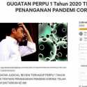 Viral, Petisi Gugat Perppu Corona: Manfaatkan Pandemik Covid-19 Untuk Mengeruk Uang Negara