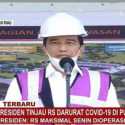 Meski Terlambat, Jokowi Pastikan RS Covid-19 Pulau Galang Bisa Beroperasi Pekan Depan