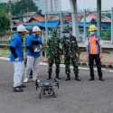 Pantau Pakai Drone, Gugus Tugas Covid-19 Tegur Warga Tanpa Masker