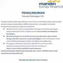 Leasing Ini Keluarkan Rilisnya Untuk Keringanan Angsuran Sesuai Arahan OJK, Syaratnya Belum Over Kredit!