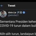 Tambahan Kasus Corona 9 Mei Tertinggi, Alvin Lie: Presiden Kehendaki Turun, Tapi Landaipun Belum