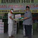 Sambut Idul Fitri, Yayasan Al Iman Antara Membagi Sembako Untuk Warga Terdampak Covid-19