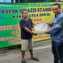 Perhatikan Warga Terdampak Covid-19, Aziz Syamsuddin Beri 3 Ribu Sembako Untuk Buruh Peti Kemas Tanjung Priok
