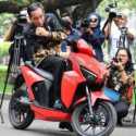 Polisi Tangkap Pemenang Lelang Motor Listrik Presiden Jokowi