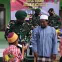 Maknai HUT ke-53 Di Tengah Pandemik, Satgas Yonif 411 Kostrad Gelar Bhakti Sosial Di Panti Asuhan Merauke