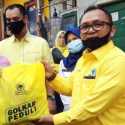 Salurkan Bantuan Korban Kebakaran Di Benhil, Golkar DKI Ingatkan Warga Lebih Berhati-hati
