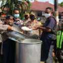 Libatkan Warga Papua, Polrestabes Semarang Dirikan Dapur Umum Bagi Masyarakat Terdampak Pandemik