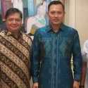 Besok Malam, AHY Akan Duduk Satu Meja Dengan Ketum Golkar Airlangga Hartarto