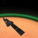 Para Astronom Mendeteksi Aura Hijau Bercahaya Di Atmosfer Mars